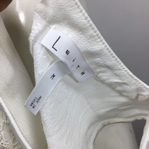 Leith Lace Yoke Tank M - Picture 5 of 8